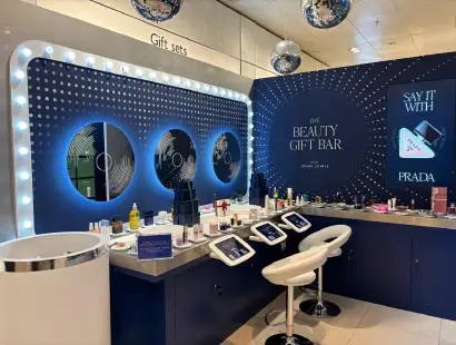 Event and Exhibition graphics example installed at John Lewis